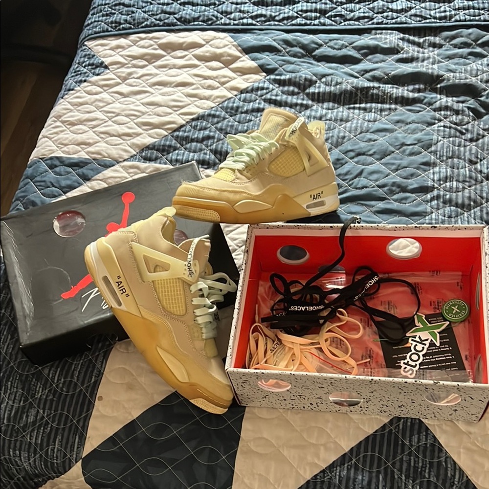 Air Jordan 4 Off-White ‘Sail’